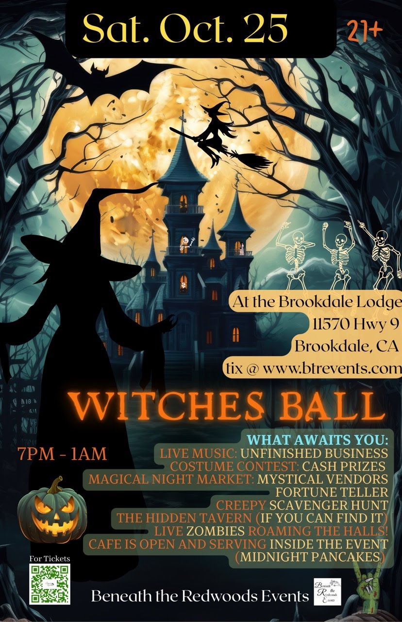 Witches Ball Flyer